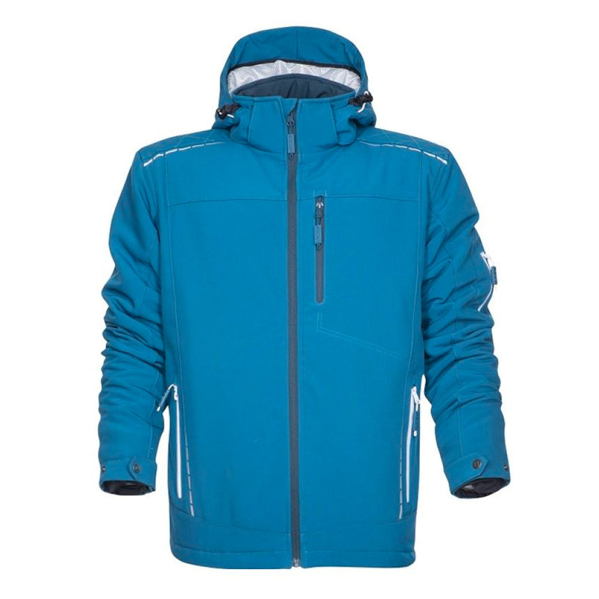 Jacheta de lucru de iarna softshell VISION, culoare albastru, marimea L