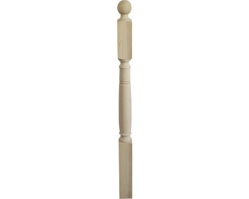 Balustru de Capat Fag 1200x75x75 mm Pan