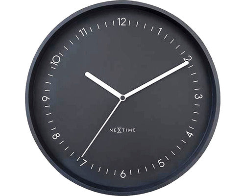 Ceas Perete Nextime Berlin Negru Ø 30 Cm