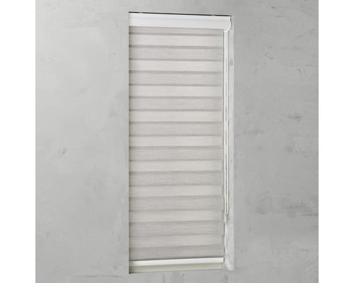 Rulou Dublu Ikaria D-r14 Gri 60x175 Cm, Caseta Alba