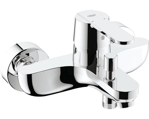 Baterie cada Grohe Get 32887000, 1/2'', aparenta, monocomanda, diverter, Crom