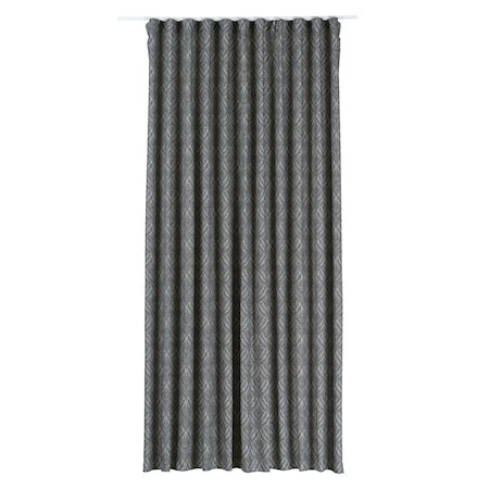 Draperie Cu Inele Sesimbra Jacquard Gri 135x245 Cm