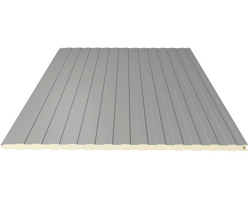 Panou Sandwich Termoizolant Pentru Perete Precit 3000x1000x40 Mm Ral 9006