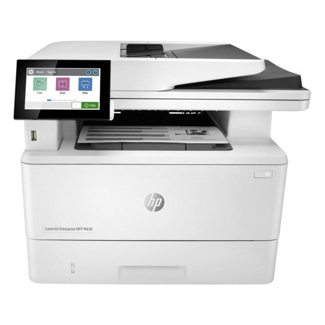 Imprimanta laser, HP, LaserJet Enterprise MFP M430f, Alb