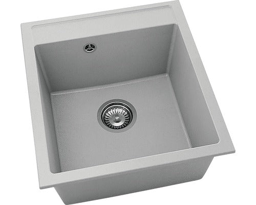 Chiuveta Bucatarie Cu O Cuva Fat Avangard 224 51x46 Cm, Fara Picurator, Fatgranit Grey