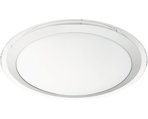 Plafoniera Eglo Crosslink 17w 2100 Lumeni, Lumina Rgb, Ø430 Mm, Alb/argintiu