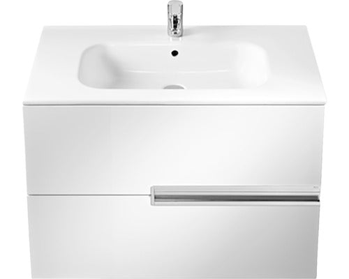 Baza Lavoar, Roca Victoria N, cu Lavoar, 80 cm, Alb