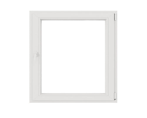 Fereastra PVC Termopan 4 Camere 100x100 cm Alba Dreapta Deschidere Simpla, Alb