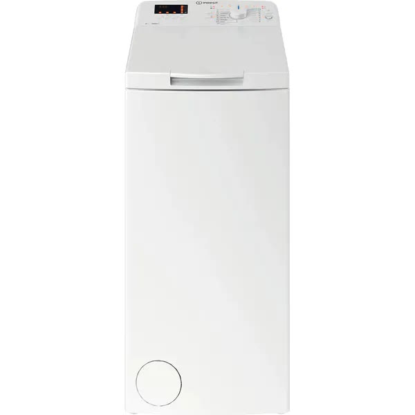 Masina de spalat cu incarcare superioara, Indesit BTW S60400 EU/N, clasa energetica C, capacitate 6 kg, 1000 rpm, alb