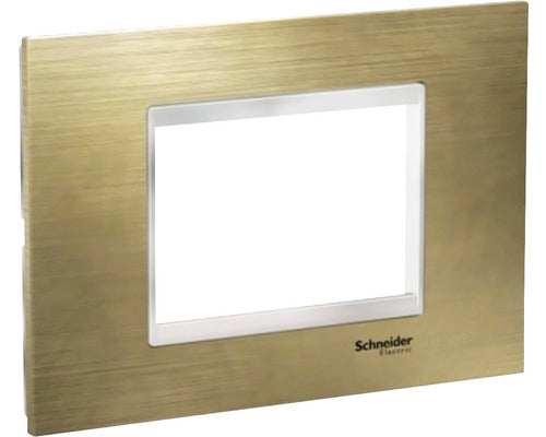 Rama Aparataje Schneider Easy Styl 3 Module, Bronz