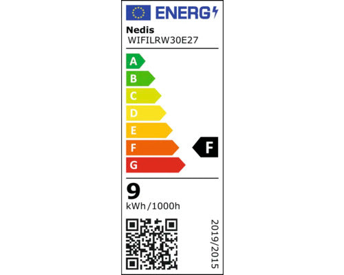 Set 3 Becuri Led Variabile Nedis E27 9w 806 Lumeni, Glob Mat A60, Conexiune Wifi
