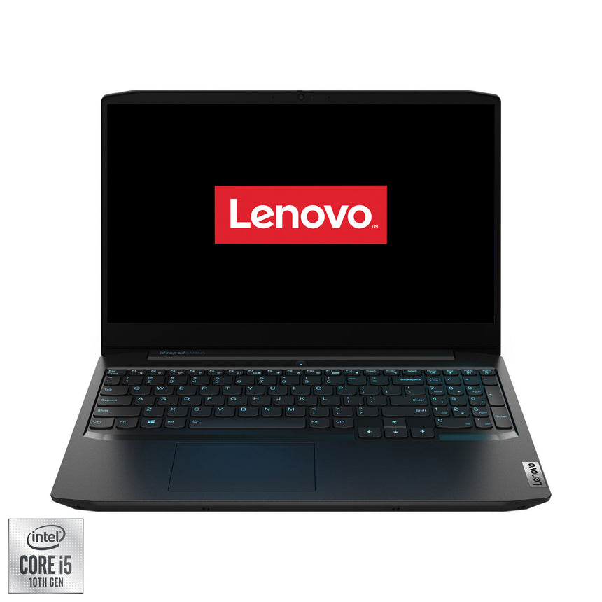 Laptop Gaming IdeaPad 3 15IMH05 cu procesor Intel Core i5-10300H pana la 4.50 GHz, 15.6", Full HD, 16GB, 512GB SSD, NVIDIA GeForce GTX 1650 Ti 4GB, Free DOS, Black