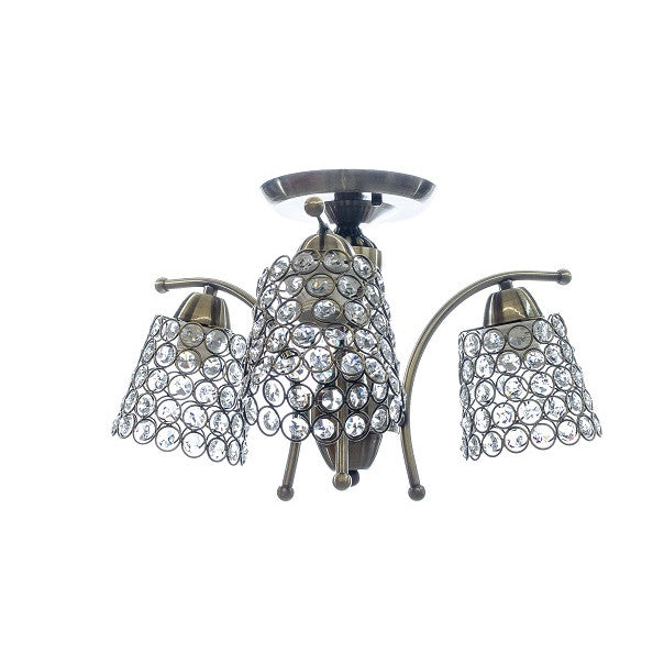 Lustra Myrna 3XE27,bronz