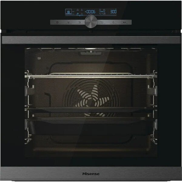 Cuptor Incorporabil HISENSE BSA65334PG, Electric, Autocuratare pirolitica, 77 l, Clasa A+, Negru