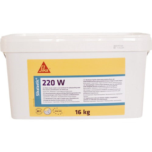 Hidroizolatie lichida pentru bai Sikalastic 220W, Sika, 16 kg