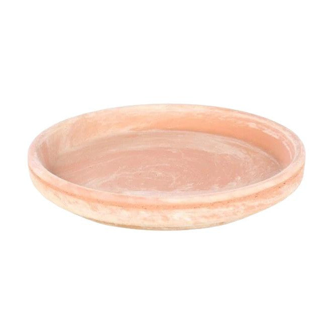 Farfurie ghiveci rotunda, Cermax, Ceramica, Ø 24 cm, Portocaliu