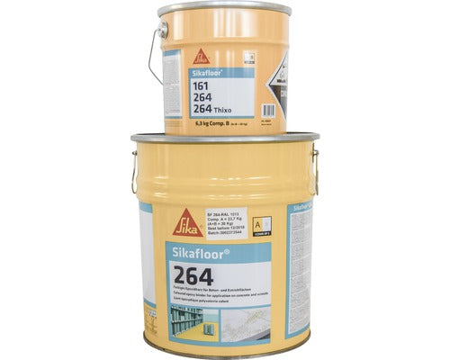 Rasina Epoxidica Pentru Pardoseli Interioare Sikafloor 264 RAL 1013 30 kg