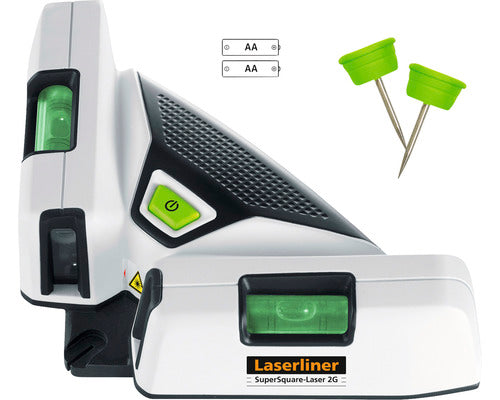 Echer/nivela Cu Laser Laserliner Max. 40m, Pentru Montaj Gresie/faianta, Baterii Incluse