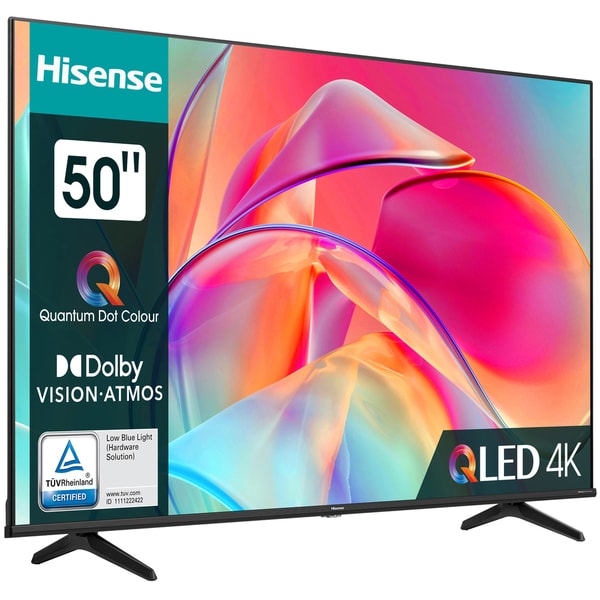 Televizor HISENSE QLED 50E7KQ, 126 cm, Smart, 4K Ultra HD, Clasa G