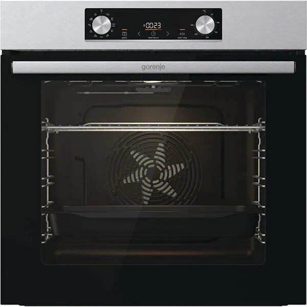 Cuptor incorporabil, Gorenje BO6735E02X, 77 l, Clasa energetica A, Argintiu