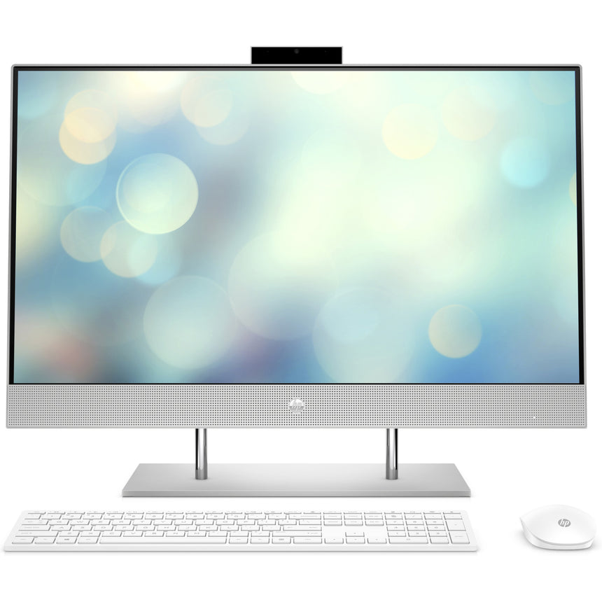 Sistem All-in-One HP 27-dp1011nq cu procesor AMD Ryzen™ 7 4700U pana la 4.10 GHz, 27", Full HD, IPS, 16GB DDR4, 512GB SSD, AMD Radeon™ Graphics, Free DOS