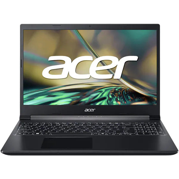 Laptop Gaming ACER Aspire 7 A715-43G-R9R0 AMD Ryzen 7 5825U pana la 4.5GHz, 15.6" Full HD, 8GB, SSD 512GB, NVIDIA GeForce RTX 3050 Ti 4GB, Free Dos, Negru