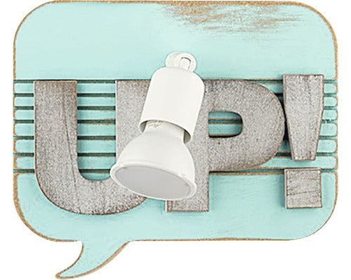 Aplica Comic Book „up” Gu10 Max. 1x35w, Pentru Camera Copiilor