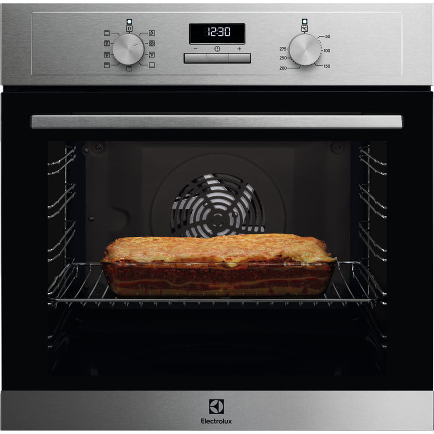 Cuptor incorporabil Electrolux EOF3C00X, Electric, 72 l, Autocuratare catalitica, Grill, MultiLevel Cooking, Even Cooking, Clasa A, Inox