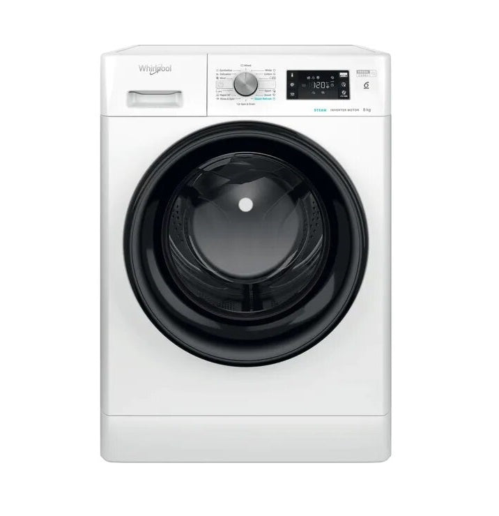 Masina de spalat, Whirlpool FFB 8469 BV EE, 8 kg, 1400 rpm, tehnologie 6th sense, 59,5 cm, clasa energetica A, alb