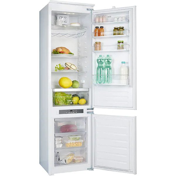 Combina frigorifica Incorporabila Franke FCB 360 NF NE F, 313 l, No Frost, Comanda Electronica cu Display, Clasa F, Usi reversibile, H 177 cm
