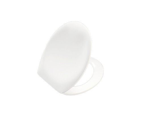 Capac WC PRESSALIT Sway D, inchidere lenta, alb