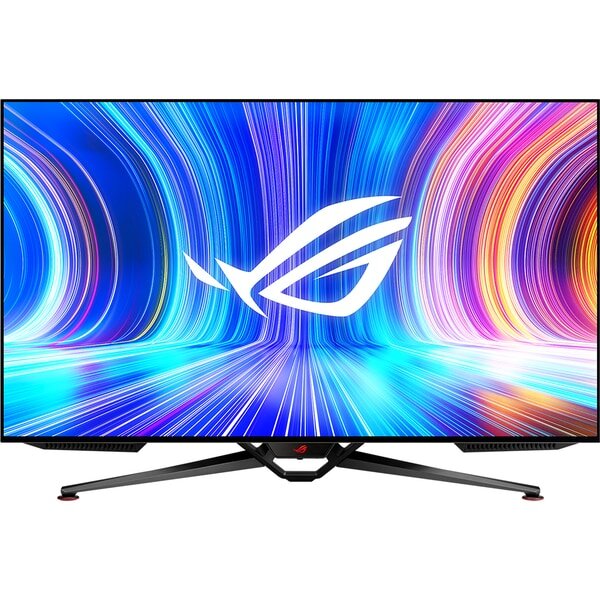 Monitor gaming OLED Asus ROG Swift 41.5'', 4K UHD, Display Port, 0.1ms, 138Hz, HDR 10, G-Sync compatibil, Negru
