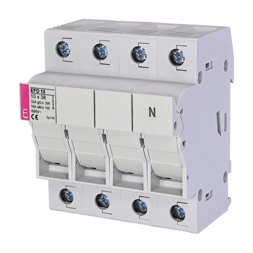 Separator modular 3P+N 32A 10x38 EFD 10 ETI 002540005