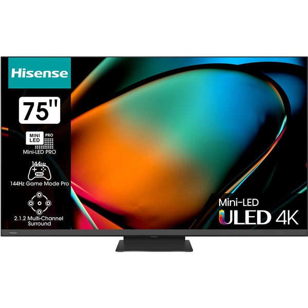 Televizor HISENSE Mini-LED ULED 75U8KQ, 190 cm, Smart, 4K Ultra HD, Clasa F
