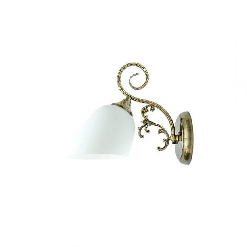 Aplica Klausen Robyn ap1, H30cm, maro antic, 1XE27, metal