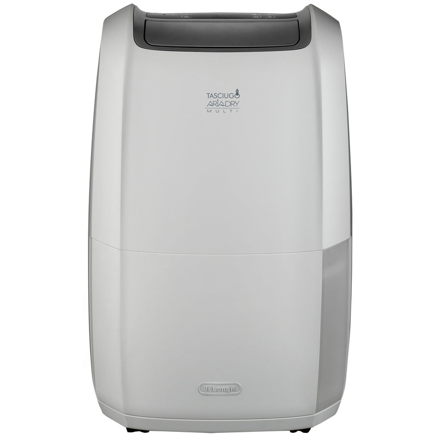 Dezumidificator De'Longhi DDSX225, 25 l/24h, Rezervor 5 l, Bio Silver Tech, Anti-inghet, Indicator nivel apa, Functie uscare rufe, Alb