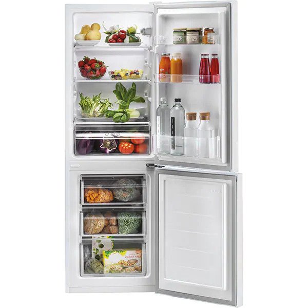 Combina frigorifica CANDY CMCL 4144W, 159 l, H 144 cm, Clasa A++, Alb