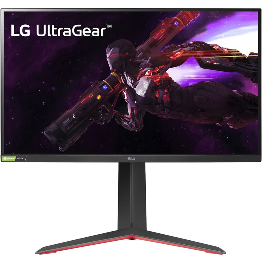 Monitor LED Nano IPS LG 27'' UltraGear™ QHD, 165Hz(180Hz, Overclock), 1ms, G-SYNC Compatible, AMD FreeSync™ Premium, VESA DisplayHDR™ 400, HDMI, Display Port, USB,27GP850-B.AEU