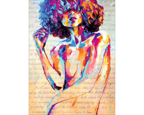 Tablou Canvas Colourful Woman I 57x77 Cm