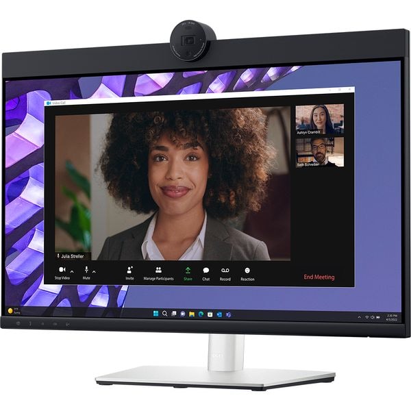 Monitor IPS LED Dell 23.8" P2424HEB, Full HD (1920 x 1080), HDMI, DisplayPort, Pivot, 60 HZ (Negru/Argintiu)