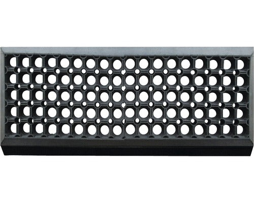 Covoras Pentru Trepte Din Cauciuc, Model Fagure 25x65 Cm