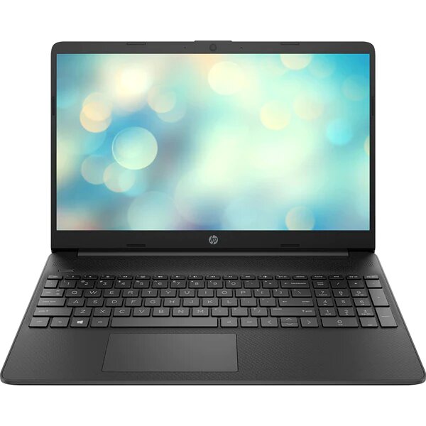 Laptop HP 15s-fq5038nq cu procesor Intel® Core™ i3-1215U pana la 4.40 GHz, 15.6 FHD, 8GB, 512GB PCIe SSD, Intel UHD Graphics, FreeDOS, Jet Black