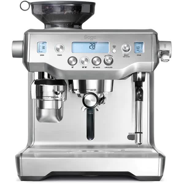 Espressor, Sage, LCD, 2400 W, Argintiu