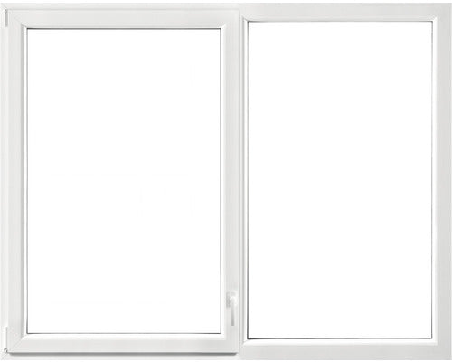 Fereastra Pvc Termopan Aron 5 Camere Geam Tripan 146x116 Cm Deschidere Dubla Stanga + Fixa