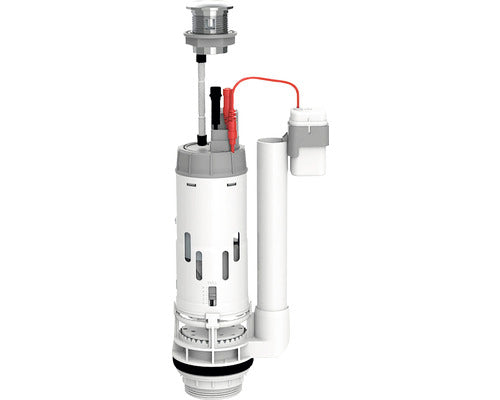 Mecanism WC ROCA, actionare electrica cu senzor, buton cromat