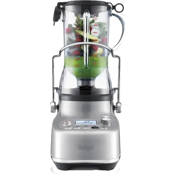 Blender 2in1 SAGE The 3X Bluicer Pro SJB815, 1.5l, 1350W, 10 Trepte Viteza, Argintiu