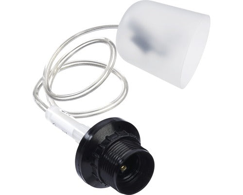 Cablu Pentru Pendule Electroplast E27 Maxim 1x60w, 80 Cm, Transparent