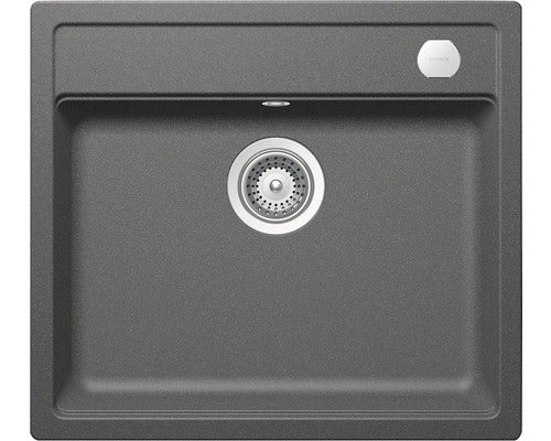 Chiuveta Bucatarie Cu O Cuva Schock Mono N-100 57x51 Cm, Fara Picurator, Cristadur Stone