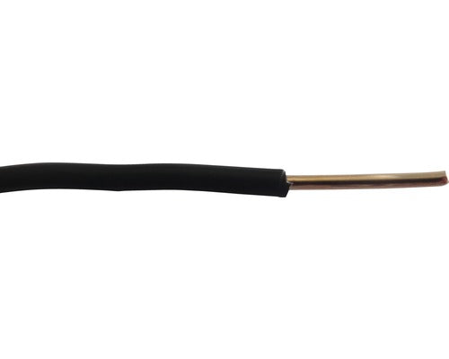 Cablu Electric Fy (H07v-u) 2, 5 mm² Negru, Inel 100 m