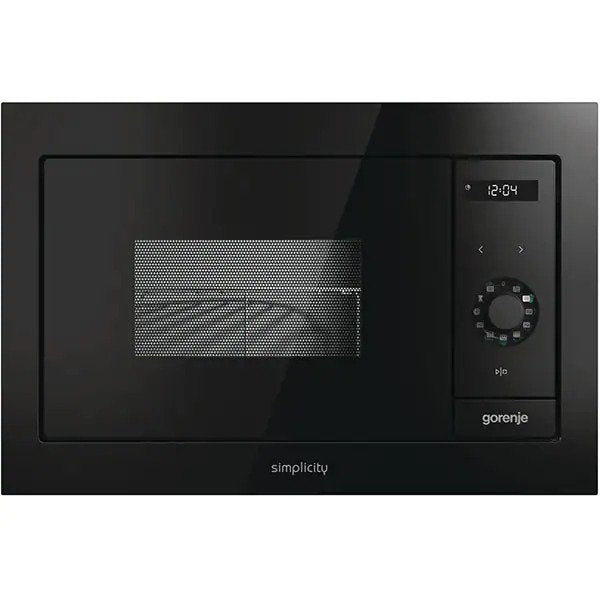Cuptor cu microunde incorporabil GORENJE BM235SYB, 23 l, 900 W, Negru